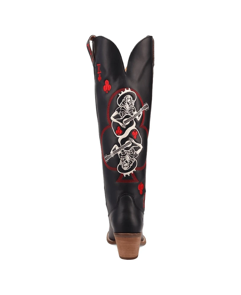 Dingo Women's King Of Clubs Leather Boot