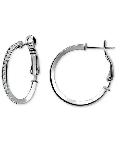 Giani Bernini Cubic Zirconia Small Hoop Earrings, 1", Macy's Exclusive