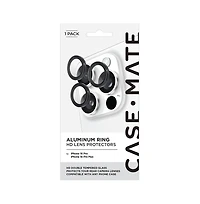 Case-Mate Aluminum Ring Camera Lens Glass Protector for Apple iPhone 16 Pro / iPhone 16 Pro Max