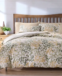 Charter Club Alder Leaves 2-Pc. Duvet Set, Twin, Macy's Exclusive
