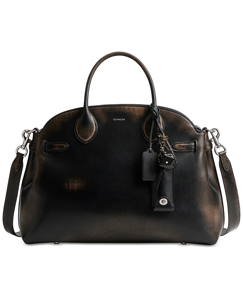 Coach Soft Empire Large Leather Carryall Bag 40