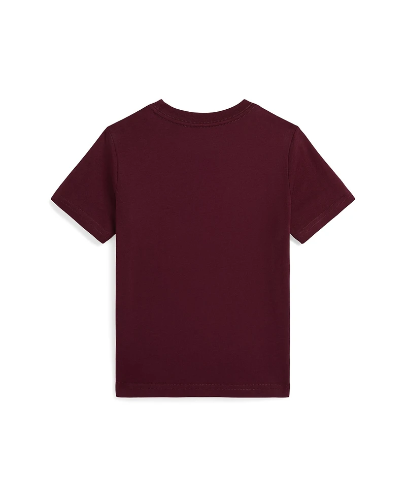 Polo Ralph Lauren Toddler and Little Boys Cotton Jersey Crewneck T-Shirt