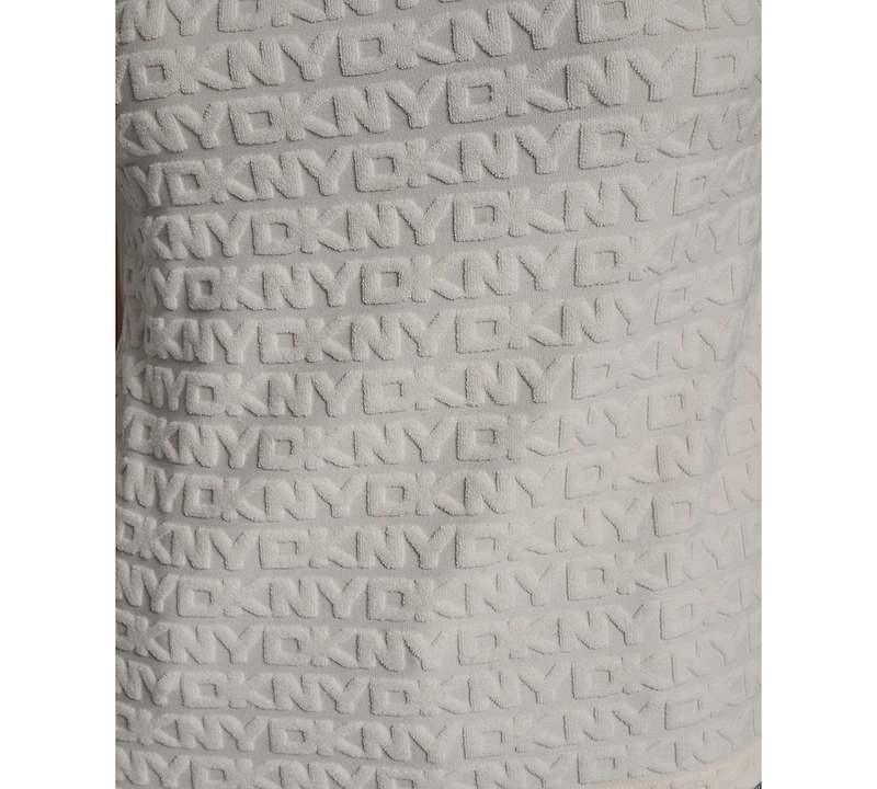 Dkny Jeans Women's Jacquard Logo Crewneck T-Shirt