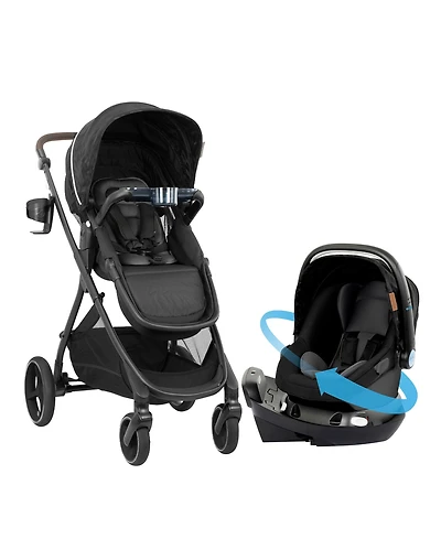 Evenflo Baby Shyft Intuiti Travel System with Revolve LiteMax Nxt Inc Car Seat
