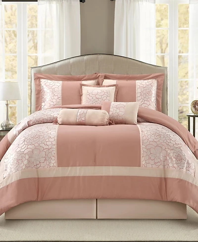 Stratford Park Sibyl Jacquard 7-Pc. Comforter Set