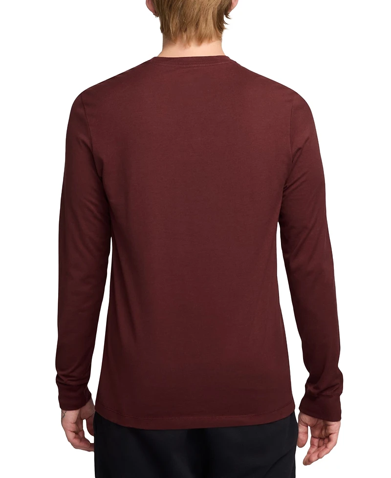 Nike Men's Long Sleeve Sportswear Club T-Shirt
