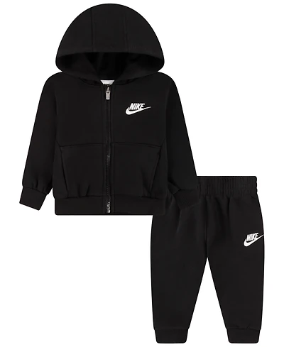 Nike Baby Boys 2-Piece Full-Zip Club Hoodie and Pants Set