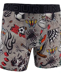 Under Armour Men's Printed Performance Tech Mesh 6" Boxer Briefs