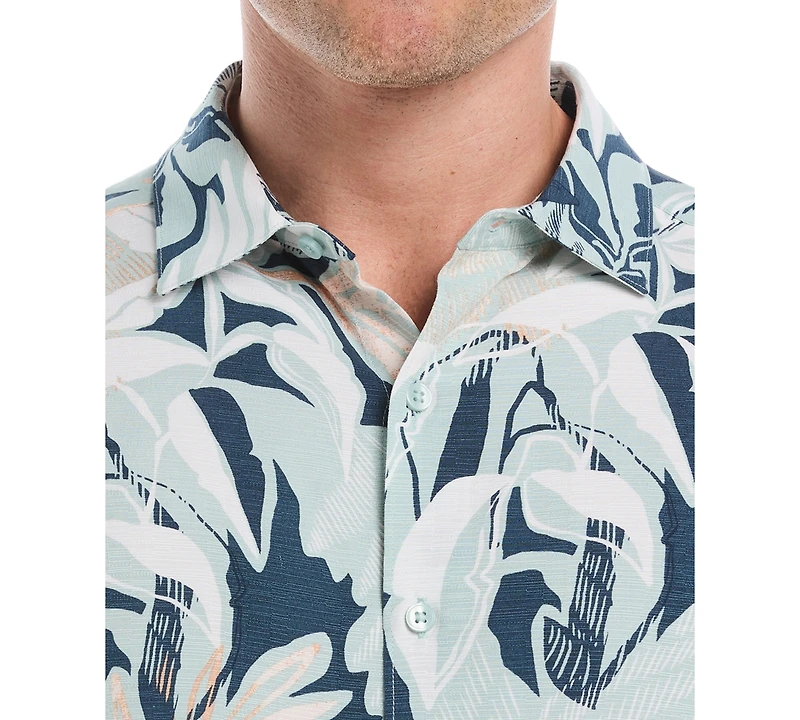 Cubavera Men's Big & Tall Tropical-Print Shirt