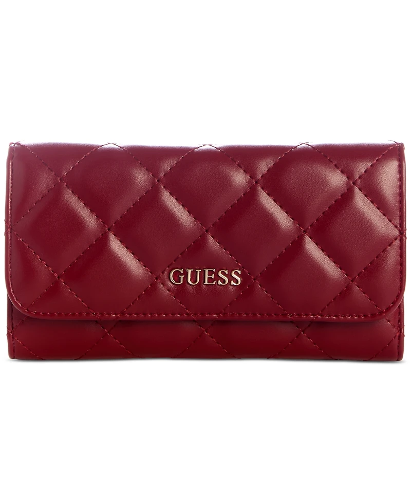 Guess Tinsley Quilted Slim Clutch