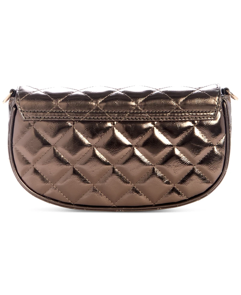 Guess Tinsley Small Quilted Flap Shoulder Bag