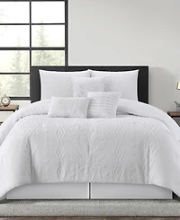 Stratford Park Lexia Leaves 7-Pc. Comforter Set, California King