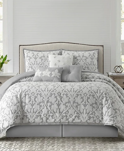 Stratford Park Adissa Floral 7-Pc. Comforter Set