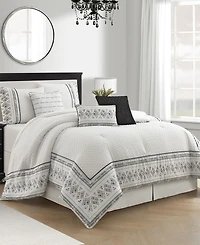 Stratford Park Galilea Geometric 7-Pc. Comforter Set