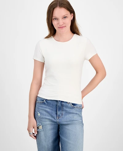 Hippie Rose Juniors' Short-Sleeve Crewneck Tee