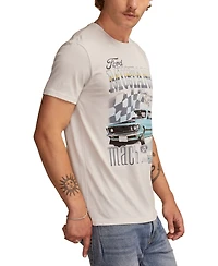 Lucky Brand Men's Ford Mustang Short Sleeve Crewneck Graphic T-Shirt