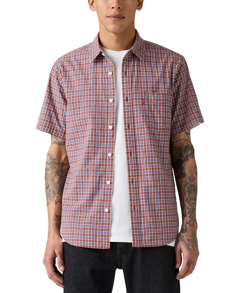 Levi's Men's Classic 1 Pocket Short Sleeve Regular Fit Shirt