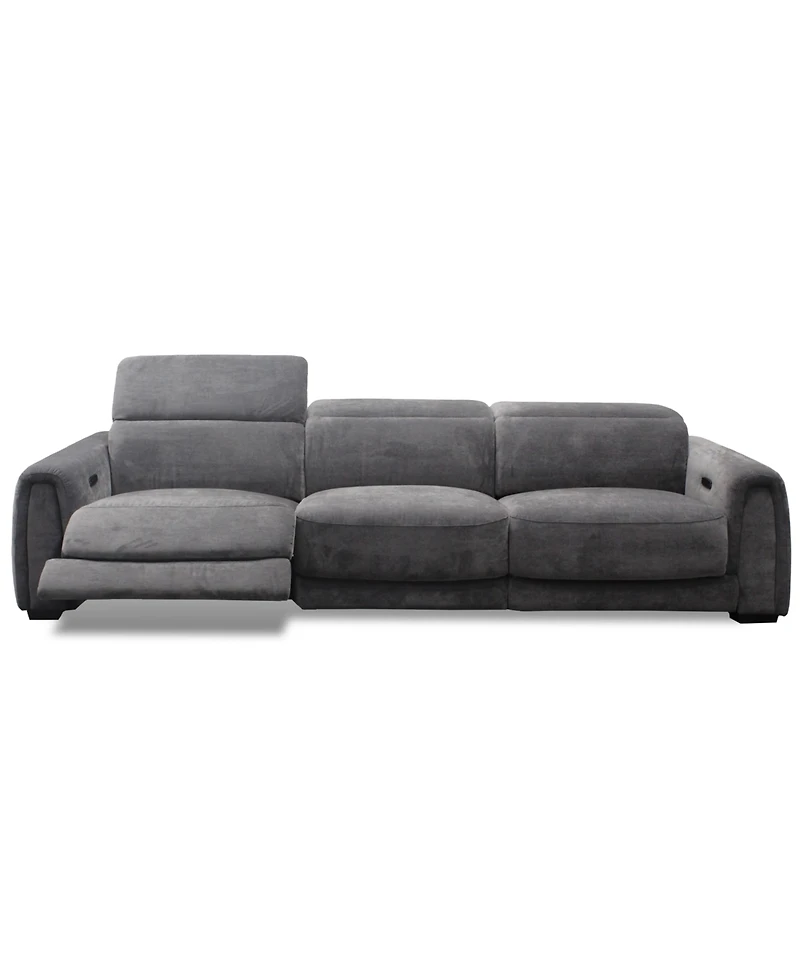 Brownell -Pc.Sofa Sectional with 2 Power Motion Chairs