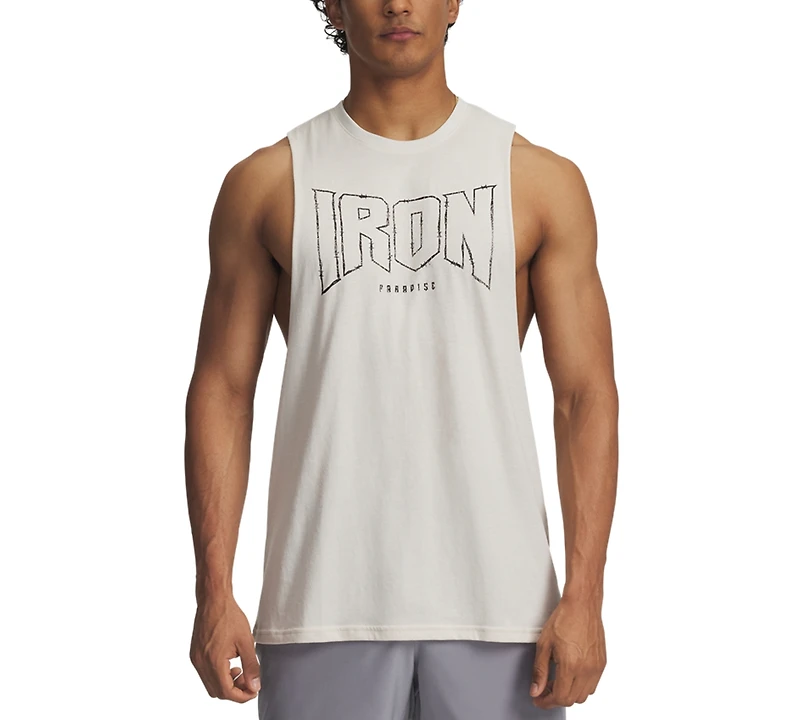 Under Armour Men's Project Rock Iron Graphic Tank