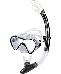 Seavenger Torpedo Tempered Glass Mask & Dry Top Snorkel Combo Set - Yellow