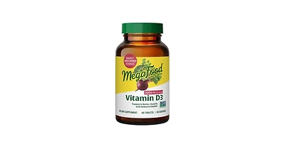 MegaFood Vitamin D3, 2000 Iu, 60 Tabs