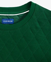 Club Room Men's Quilted Crewneck Sweatshirt, Macy's Exclusive