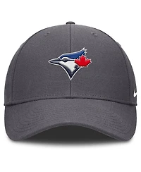 Nike Men's Gray Toronto Blue Jays Club Performance Adjustable Hat