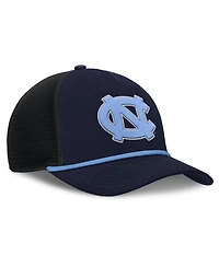 Jordan Men's Navy North Carolina Tar Heels Rise Primetime Trucker Adjustable Hat