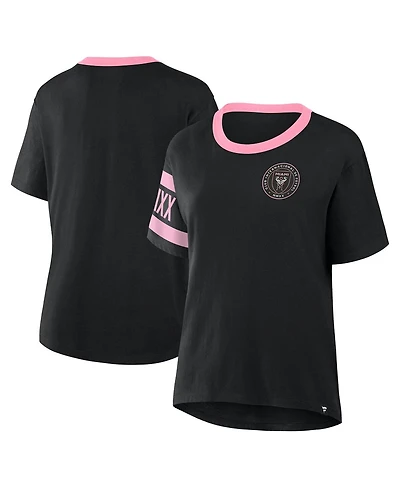 Fanatics Women's Black Inter Miami Cf Defender Pairing Legacy T-Shirt