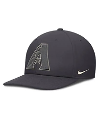 Nike Men's Anthracite Arizona Diamondbacks Statement Pro Snapback Hat