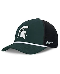 Nike Men's Green Michigan State Spartans Rise Primetime Trucker Adjustable Hat