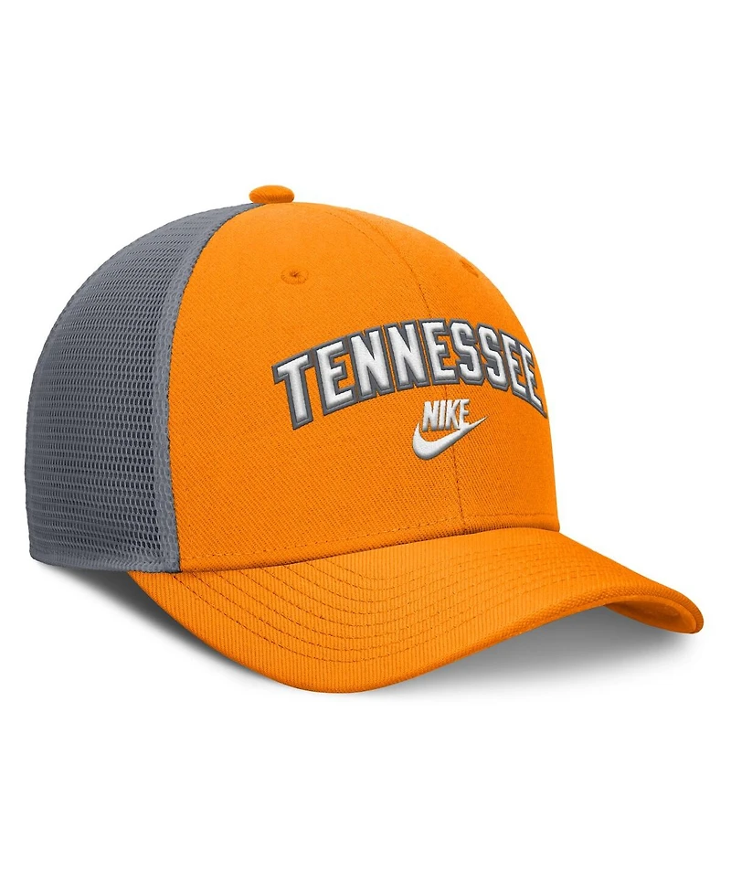 Nike Men's Tennessee Orange/Gray Tennessee Volunteers Legacy Arch Rise Performance Trucker Adjustable Hat