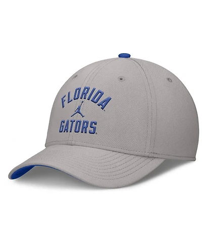 Jordan Men's Gray Florida Gators Rise Prep Performance Flex Hat