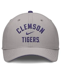 Nike Men's Gray Clemson Tigers Rise Prep Performance Flex Hat