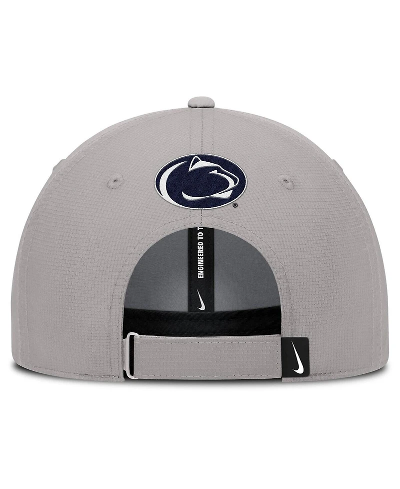Nike Men's Gray Penn State Nittany Lions Club Prep Performance Adjustable Hat