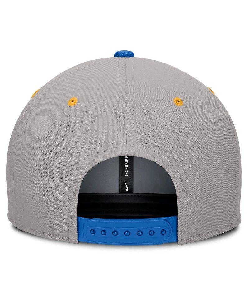 Nike Men's Blue/Gray Ucla Bruins Prep Pro Performance Snapback Hat