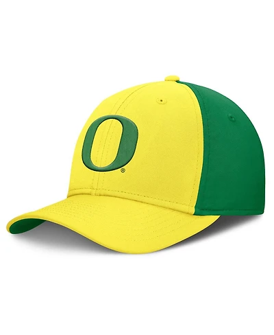 Nike Men's Yellow/Green Oregon Ducks 2025 Sideline Rise Local Performance Flex Hat