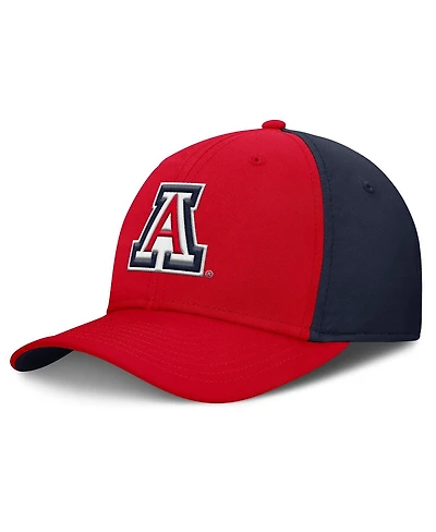 Nike Men's Red/Navy Arizona Wildcats 2025 Sideline Rise Local Performance Flex Hat