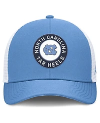 Jordan Men's Light Blue/White North Carolina Tar Heels Rise Primetime Performance Trucker Adjustable Hat