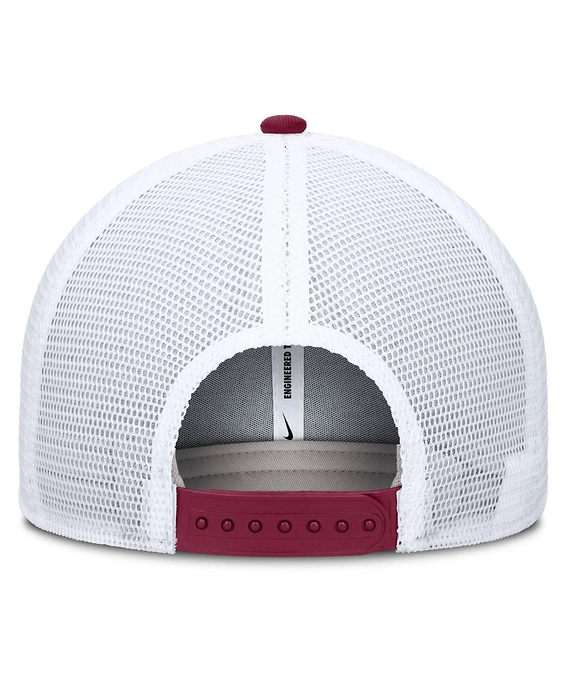 Nike Men's Garnet/White Florida State Seminoles Rise Primetime Performance Trucker Adjustable Hat