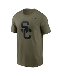 Nike Men's Olive Usc Trojans Primetime Logo Performance T-Shirt