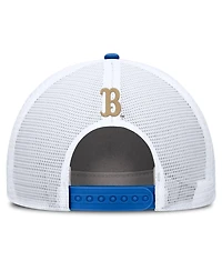 Jordan Men's Blue/White Ucla Bruins 2025 On-Field Rise Patch Trucker Adjustable Hat