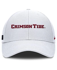 Nike Men's White Alabama Crimson Tide 2025 On-Field Rise Performance Adjustable Hat
