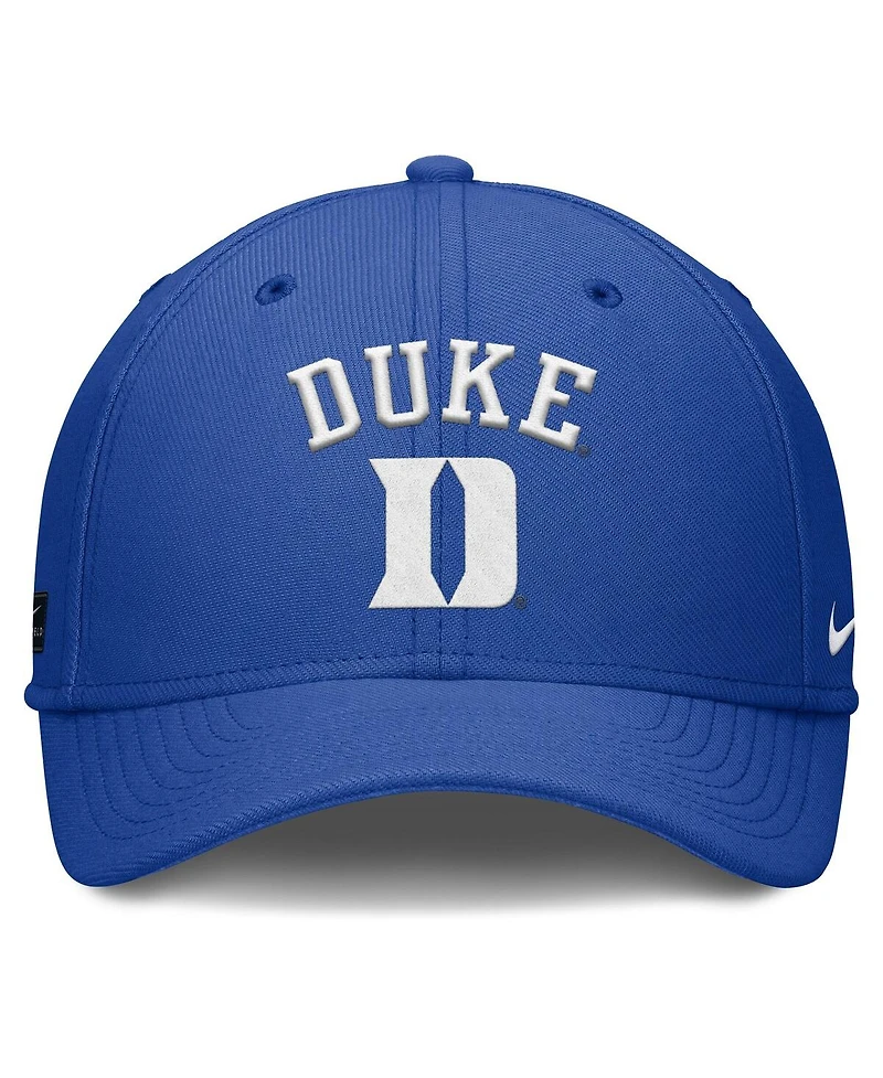 Nike Men's Royal Duke Blue Devils 2025 On-Field Rise Performance Flex Hat