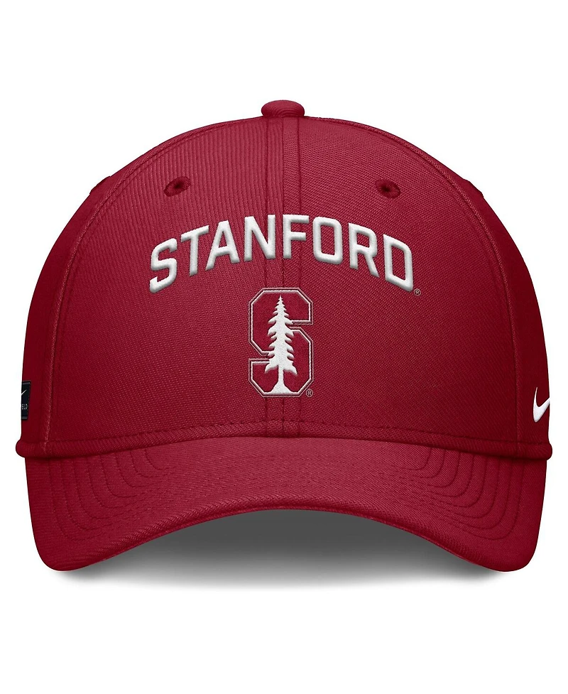 Nike Men's Cardinal Stanford 2025 On-Field Rise Performance Flex Hat