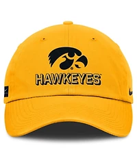 Nike Men's Gold Iowa Hawkeyes 2025 On-Field Club Adjustable Hat
