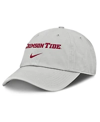 Nike Men's Gray Alabama Crimson Tide 2025 On-Field Gameday Club Adjustable Hat
