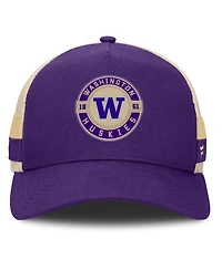 Fanatics Men's Purple/Cream Washington Huskies Prestige Trucker Adjustable Hat
