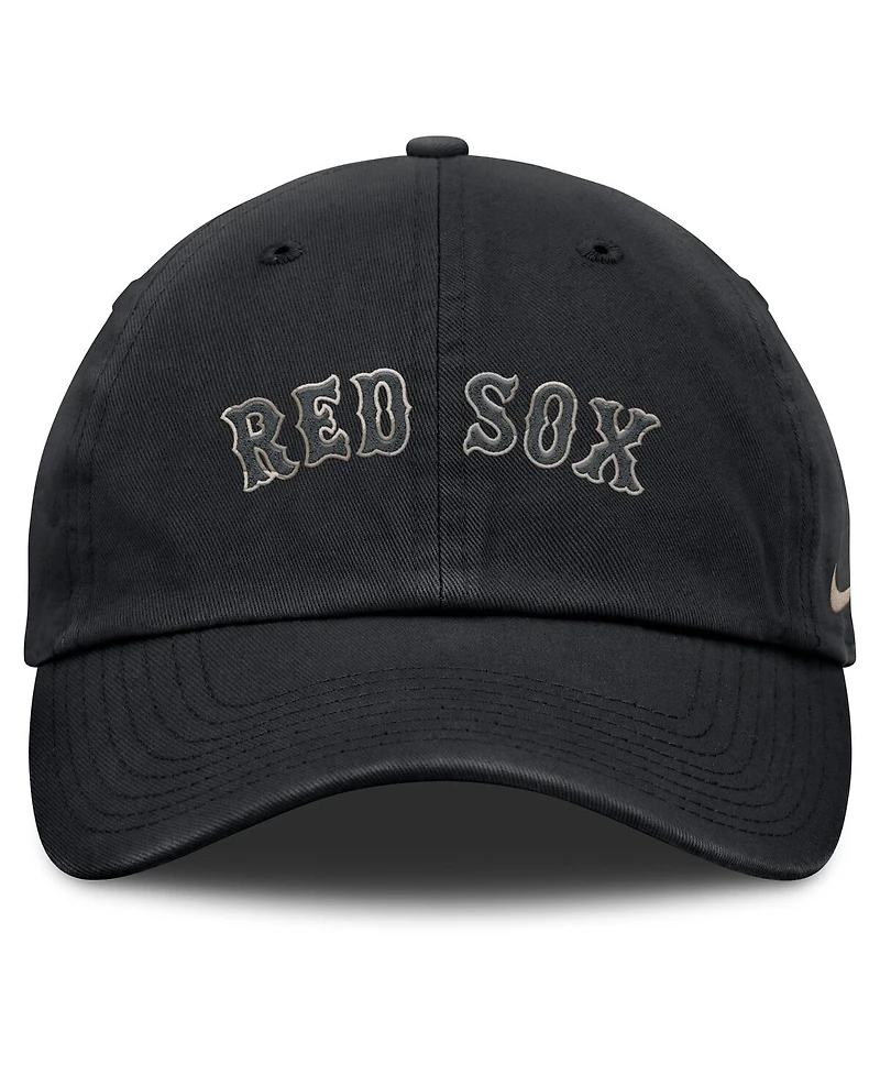 Nike Men's Black Boston Red Sox Camo Pack Club Adjustable Hat