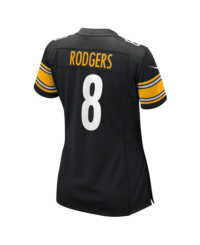 Nike Women's Aaron Rodgers Black Pittsburgh Steelers Game Jersey